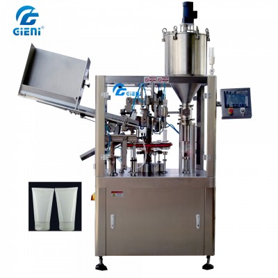 Factory Price Semi Automatic Makeup Cream Ointment Plastic Tube Filling Sealing Machine