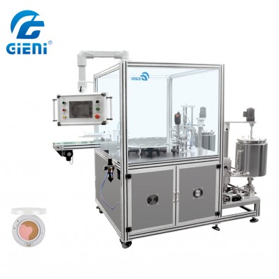 Semi-Auto Air Cushion CC/BB cream Servo Driven Filling Machine